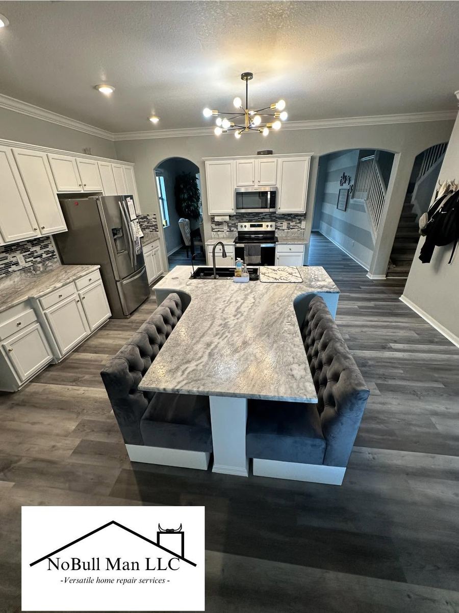 Finished open kitchen by NoBull Man
